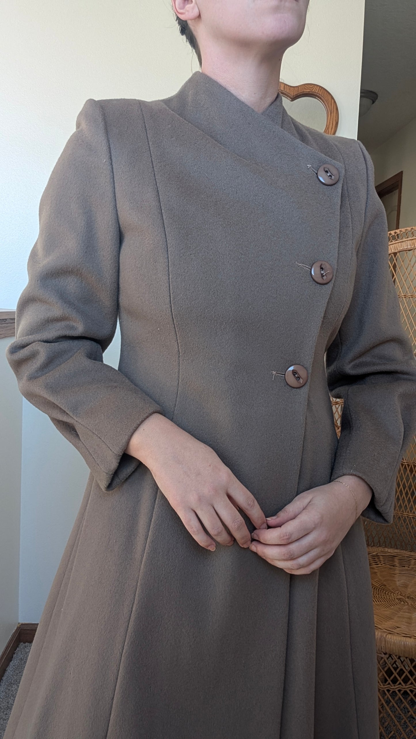 1980s wool coat