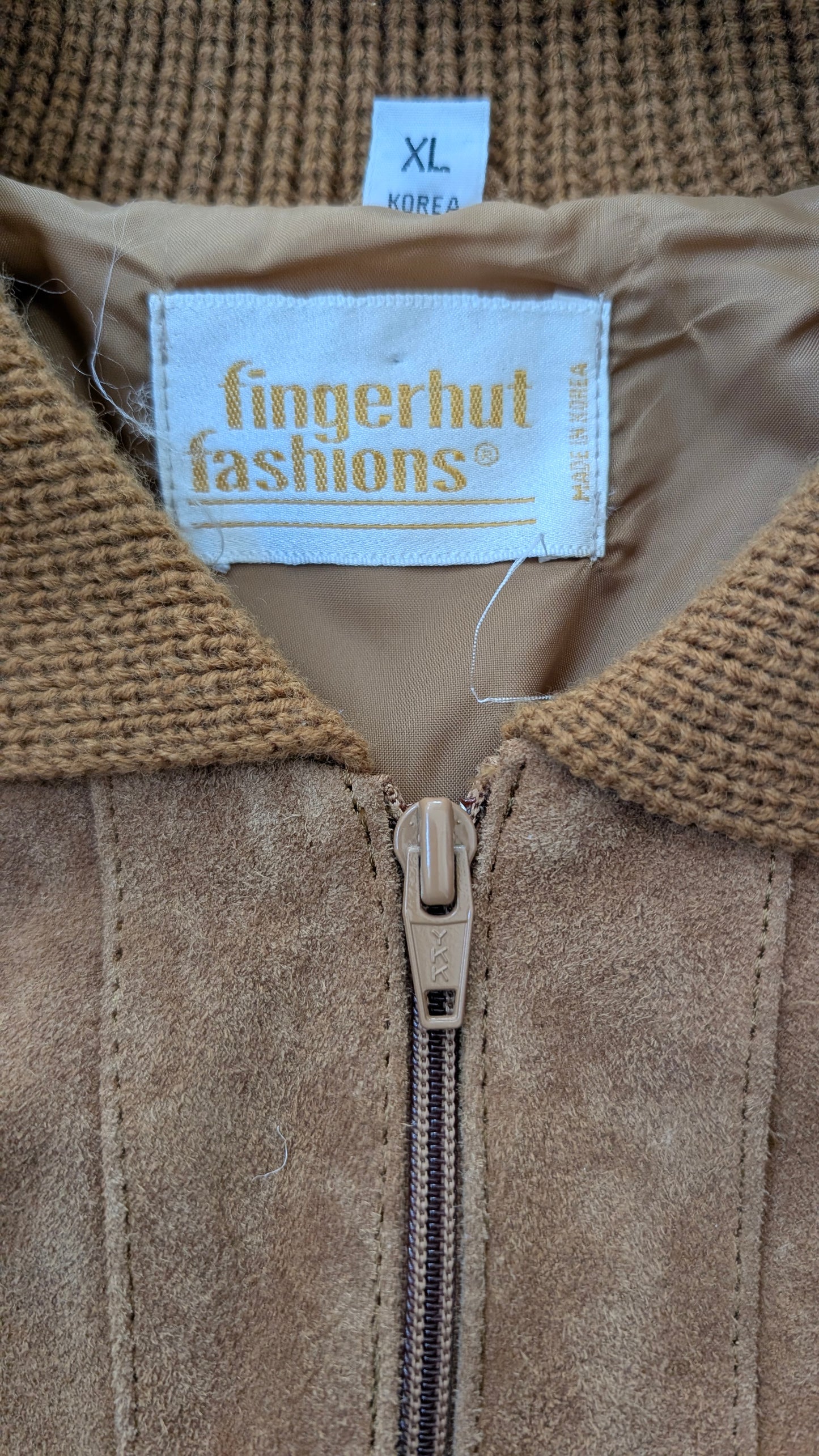 1970s suede leather jacket