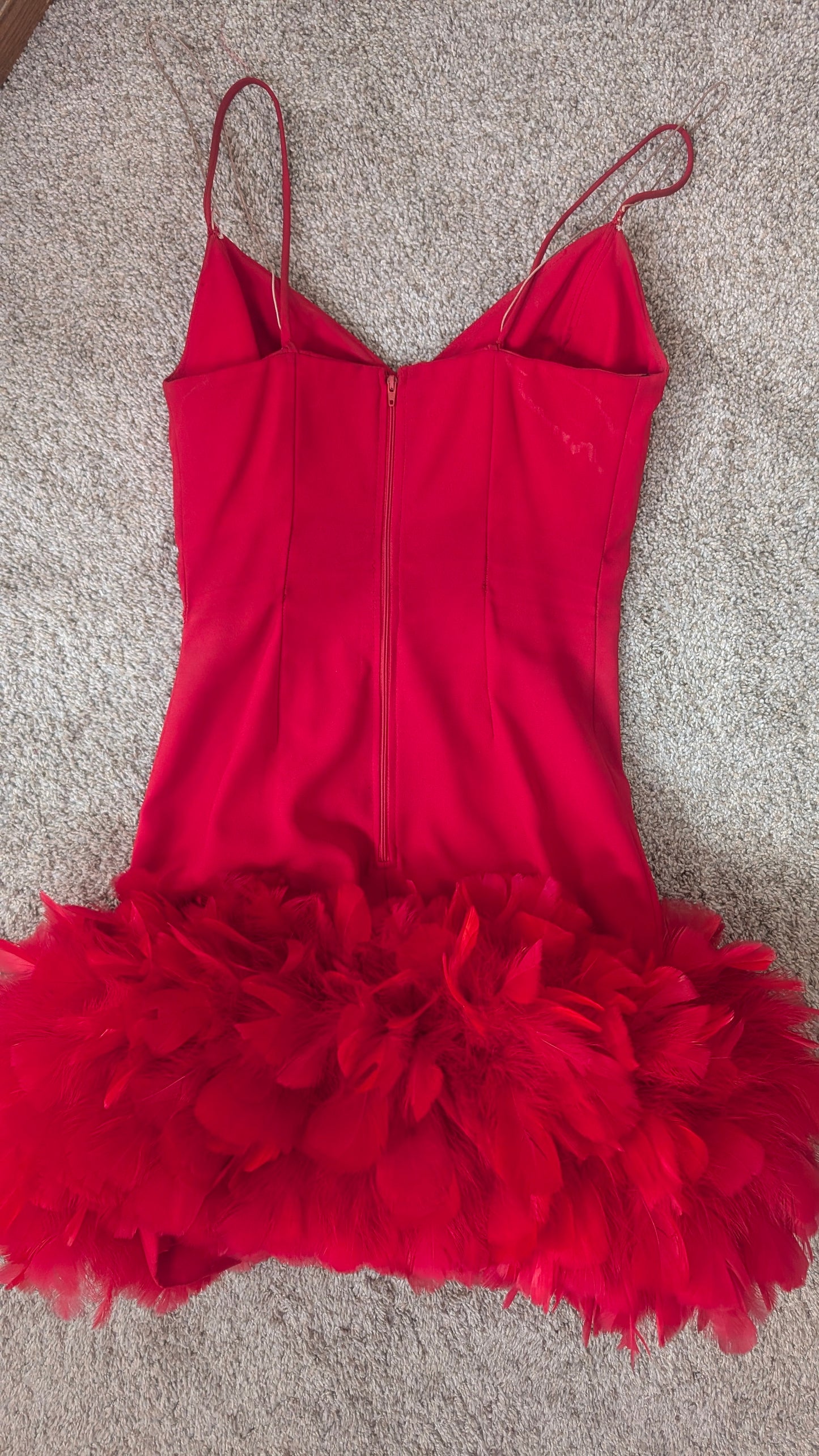 1980s showgirl dress