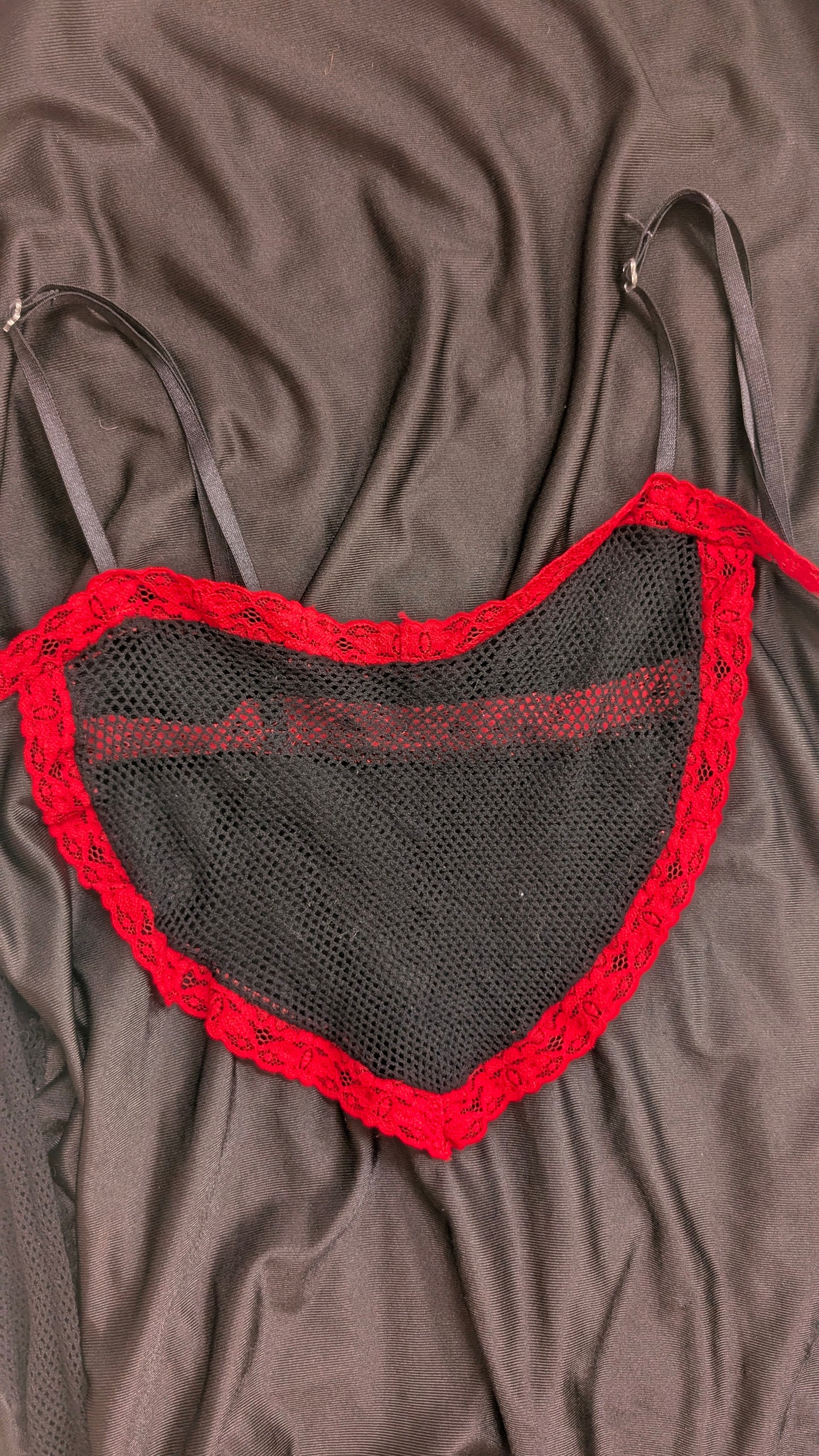 Y2k mesh lingerie