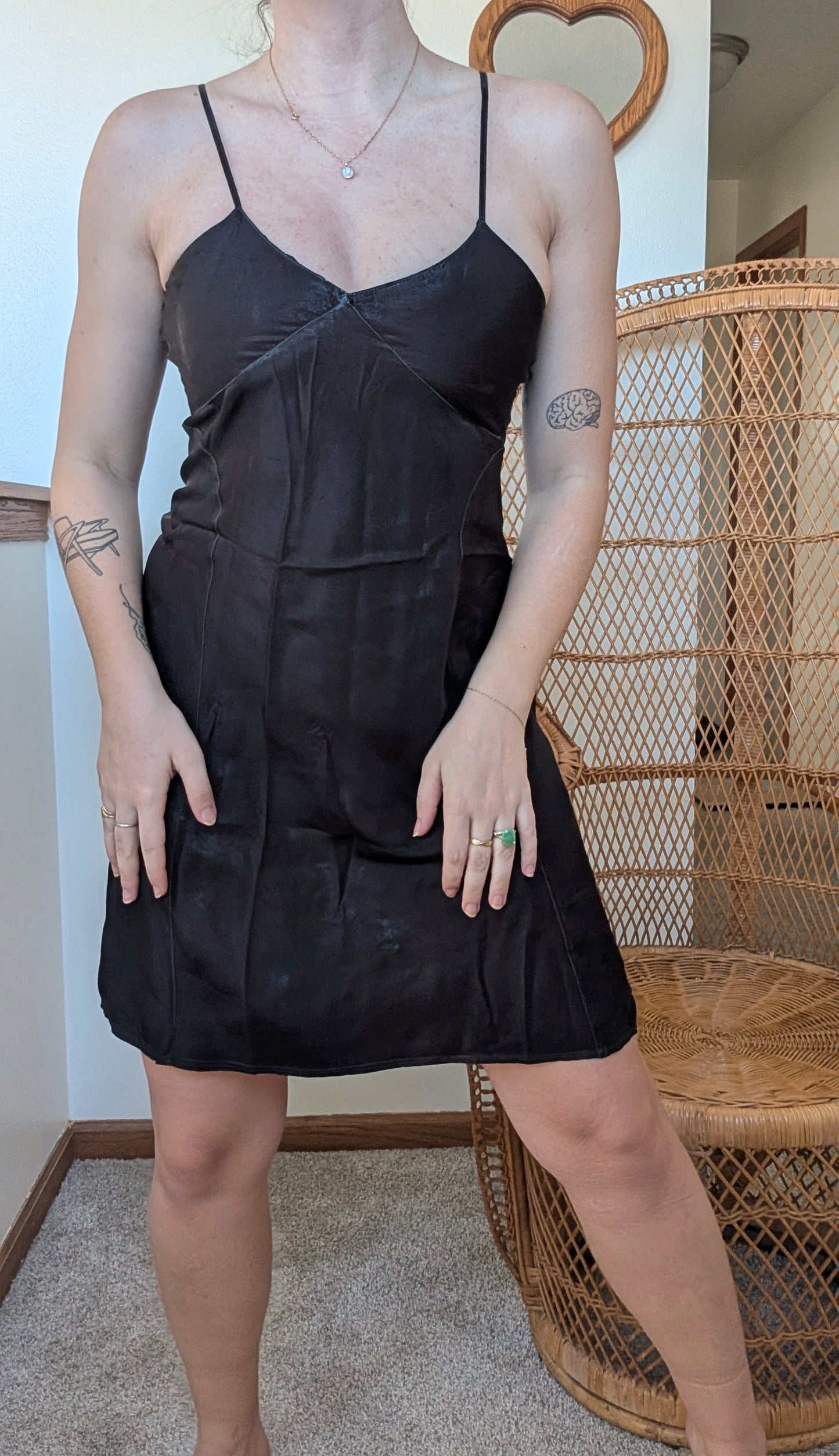 1990s slip dress