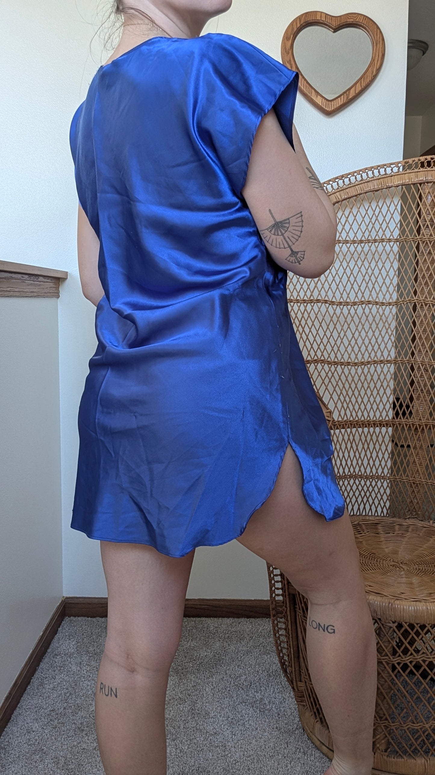 1980s slip dress