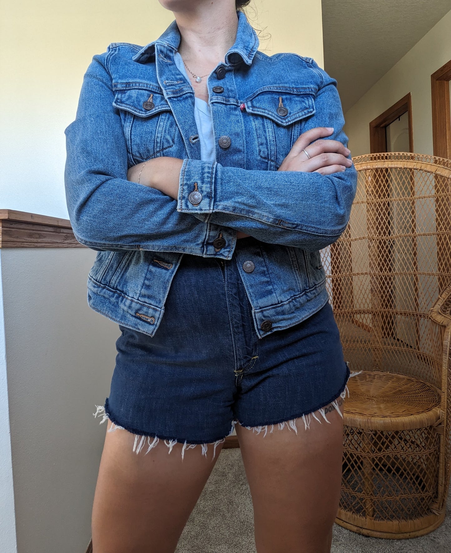 Modern Levi's denim jacket