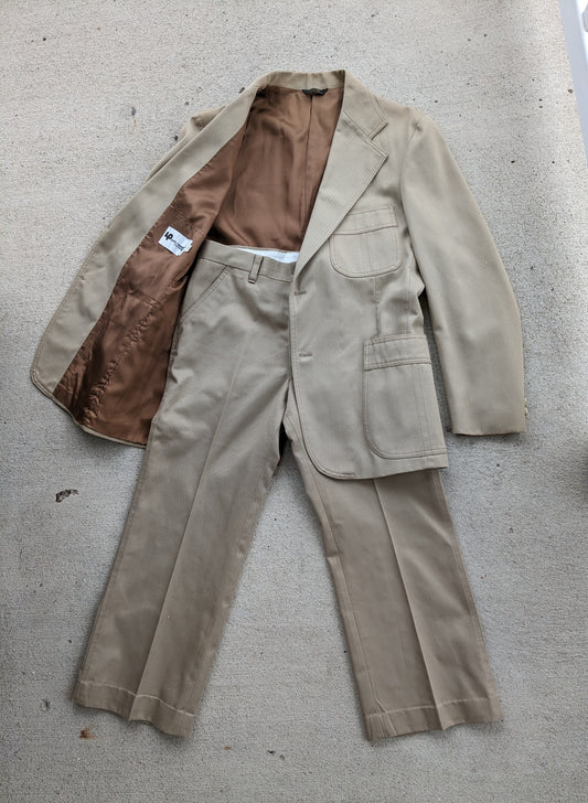 1970s Levi's Panatela suit