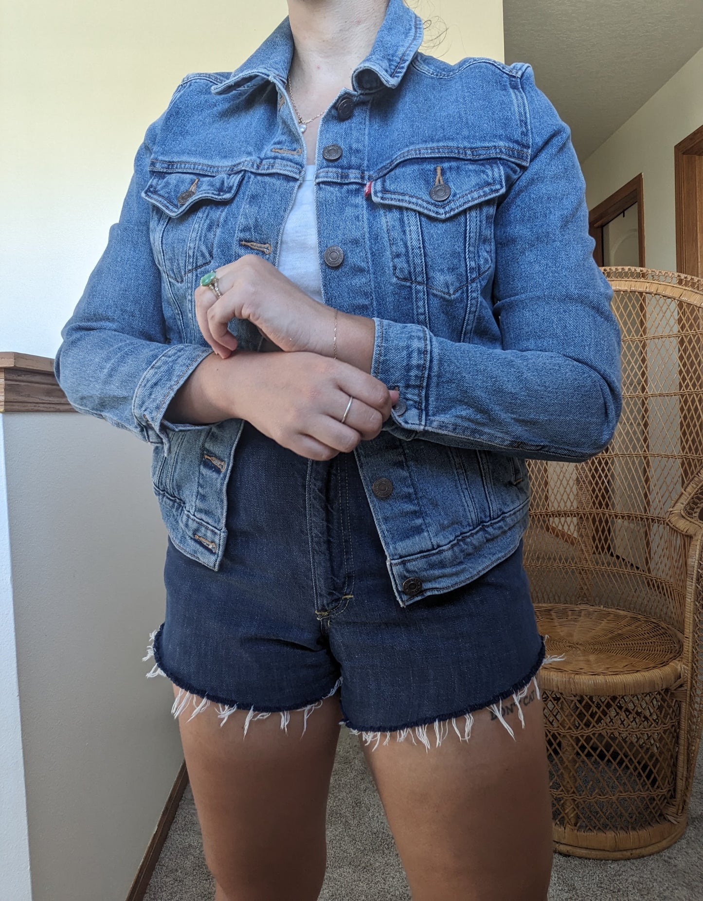 Modern Levi's denim jacket