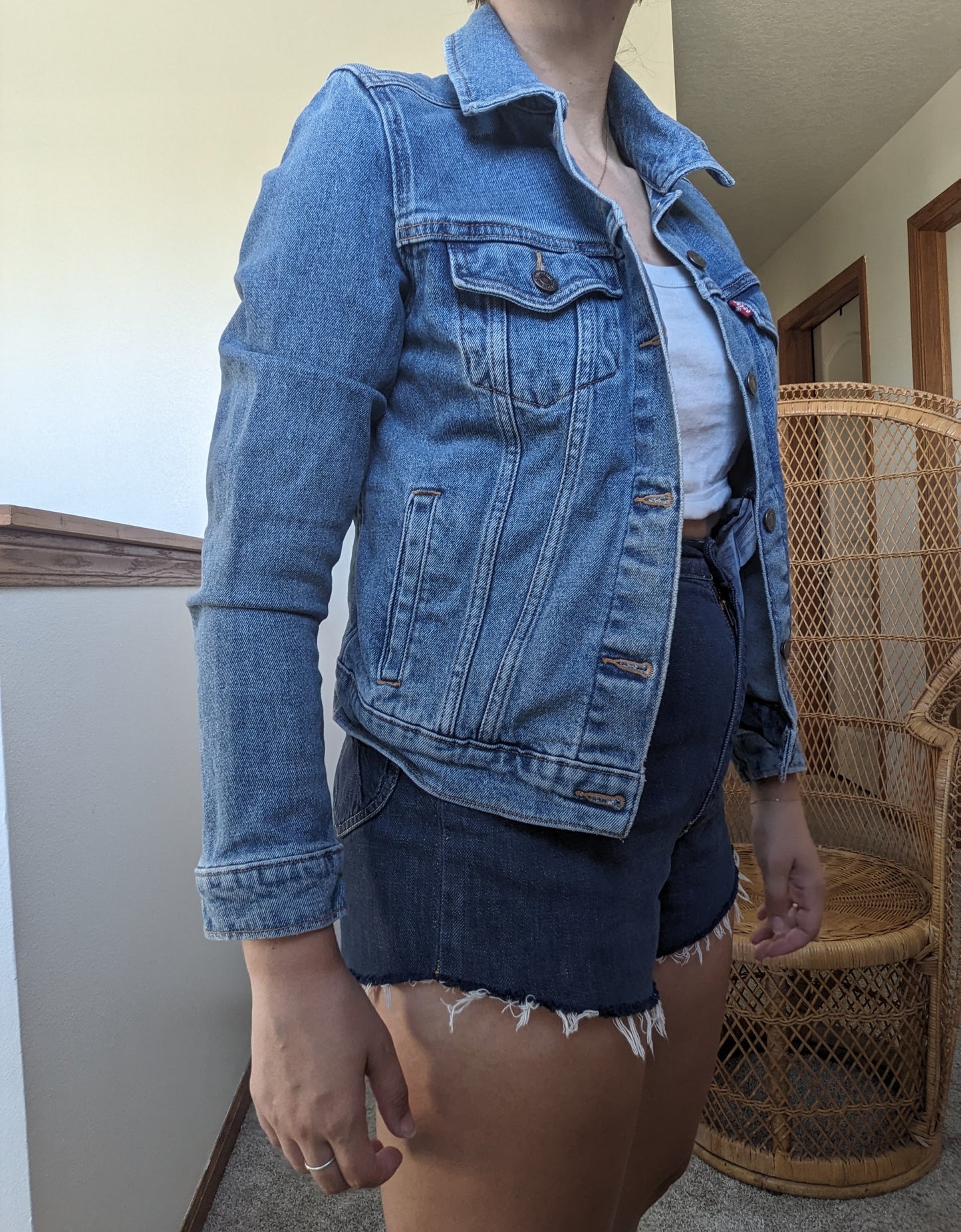 Modern Levi's denim jacket