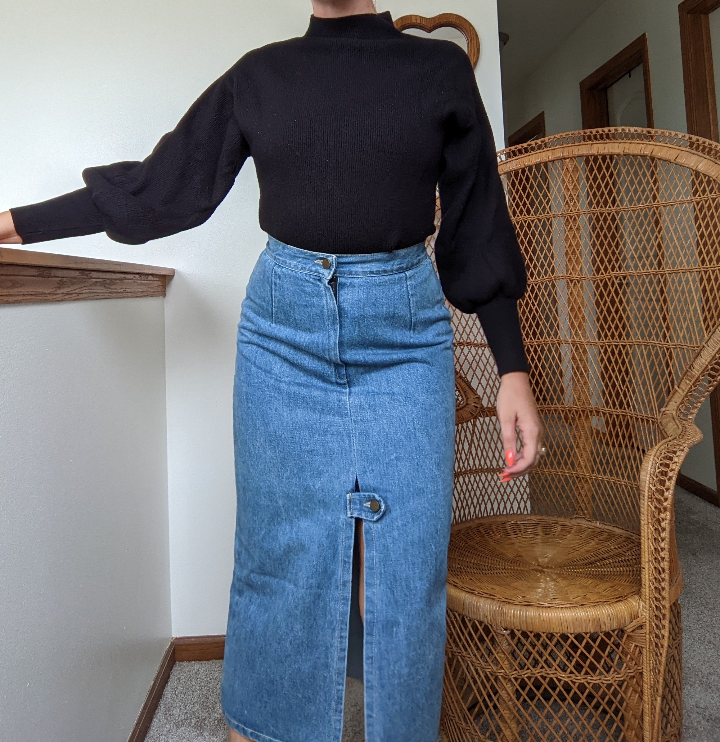 Vintage 80s denim skirt – Ela's Vintage