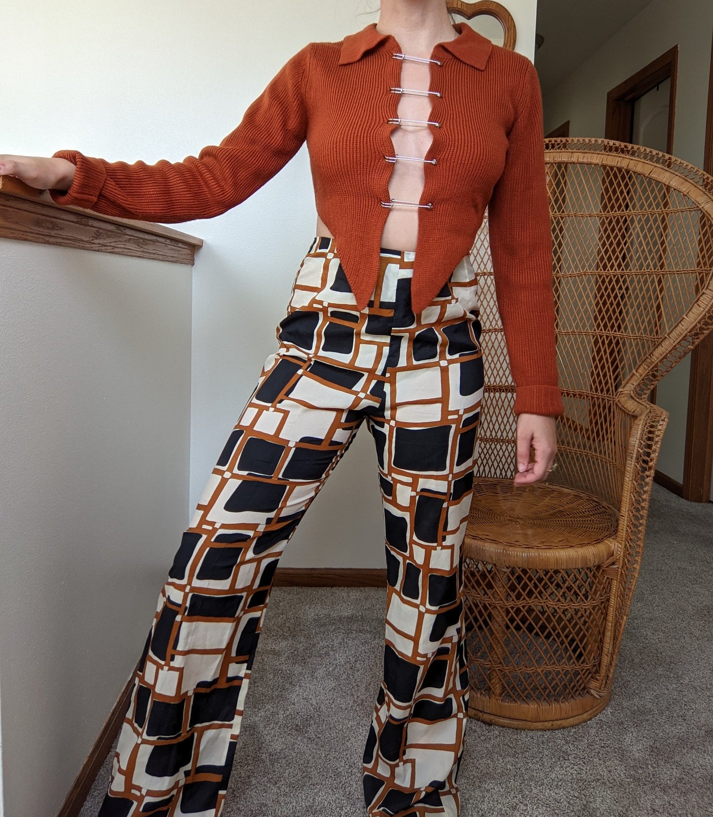 1960s Groovy Tunic and Pant Set