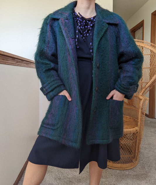 1960s Union-Made Mohair Coat