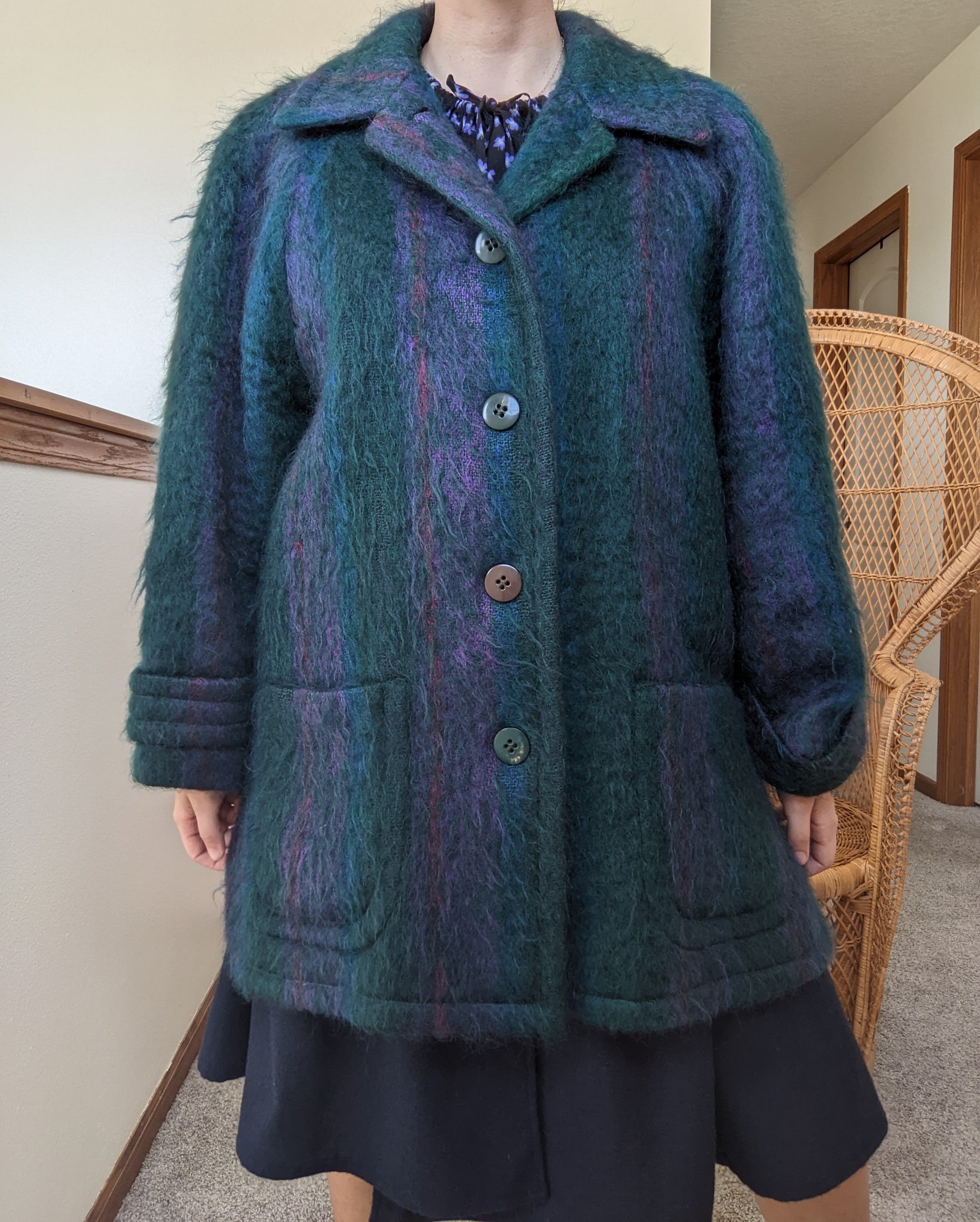 1960s Union-Made Mohair Coat