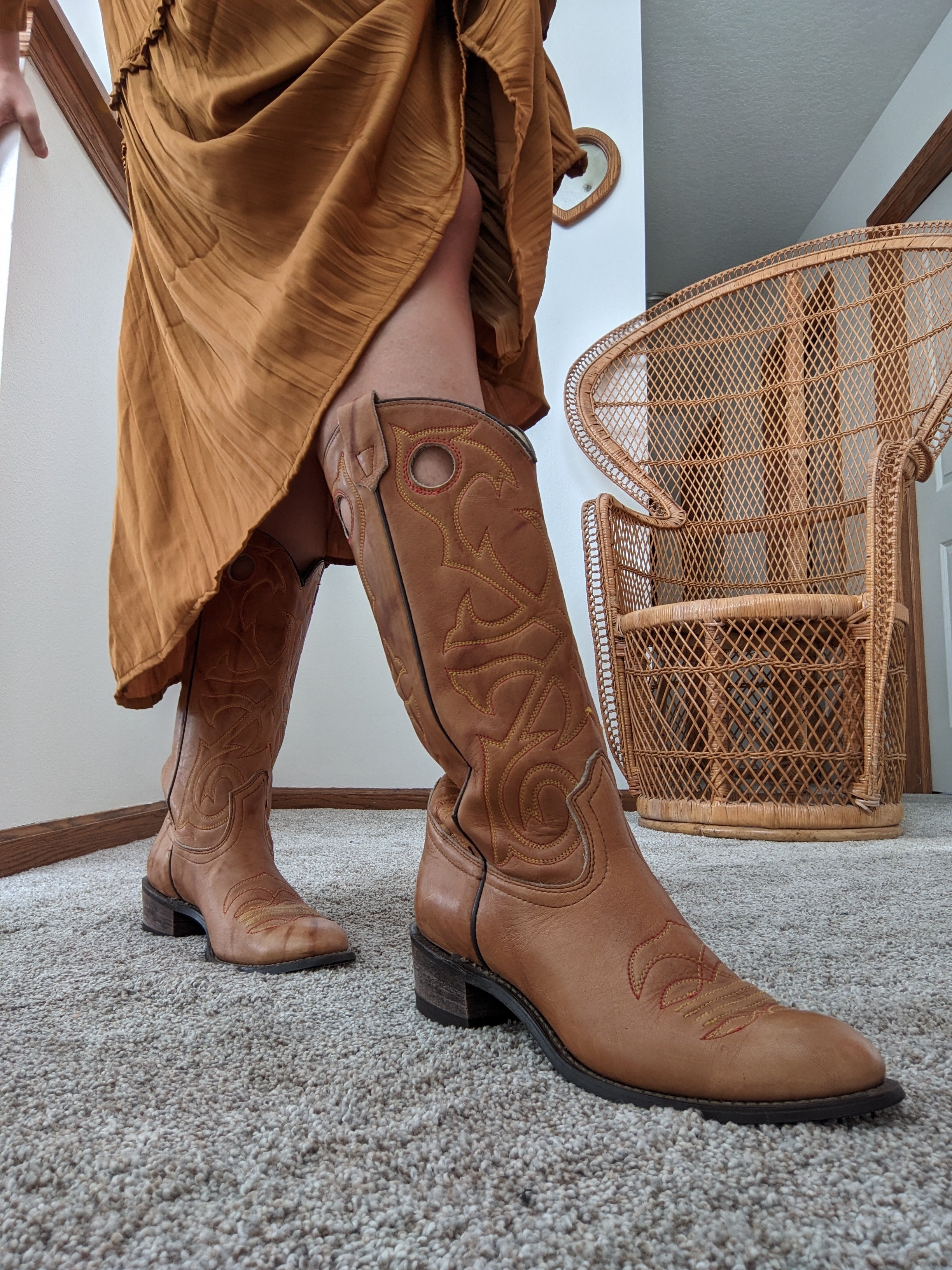 Size 8 hotsell western boots