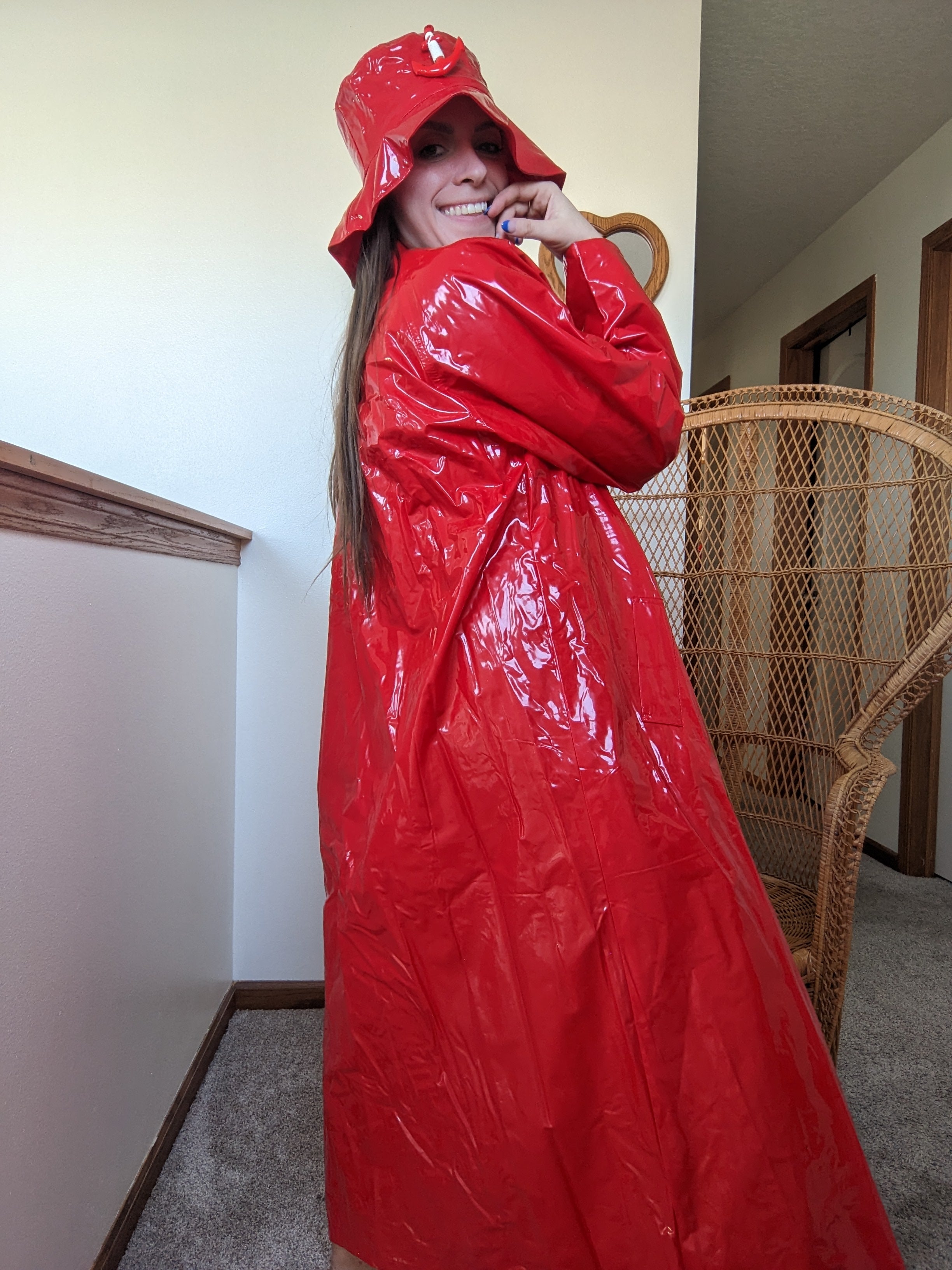 Vinyl rainwear cheap