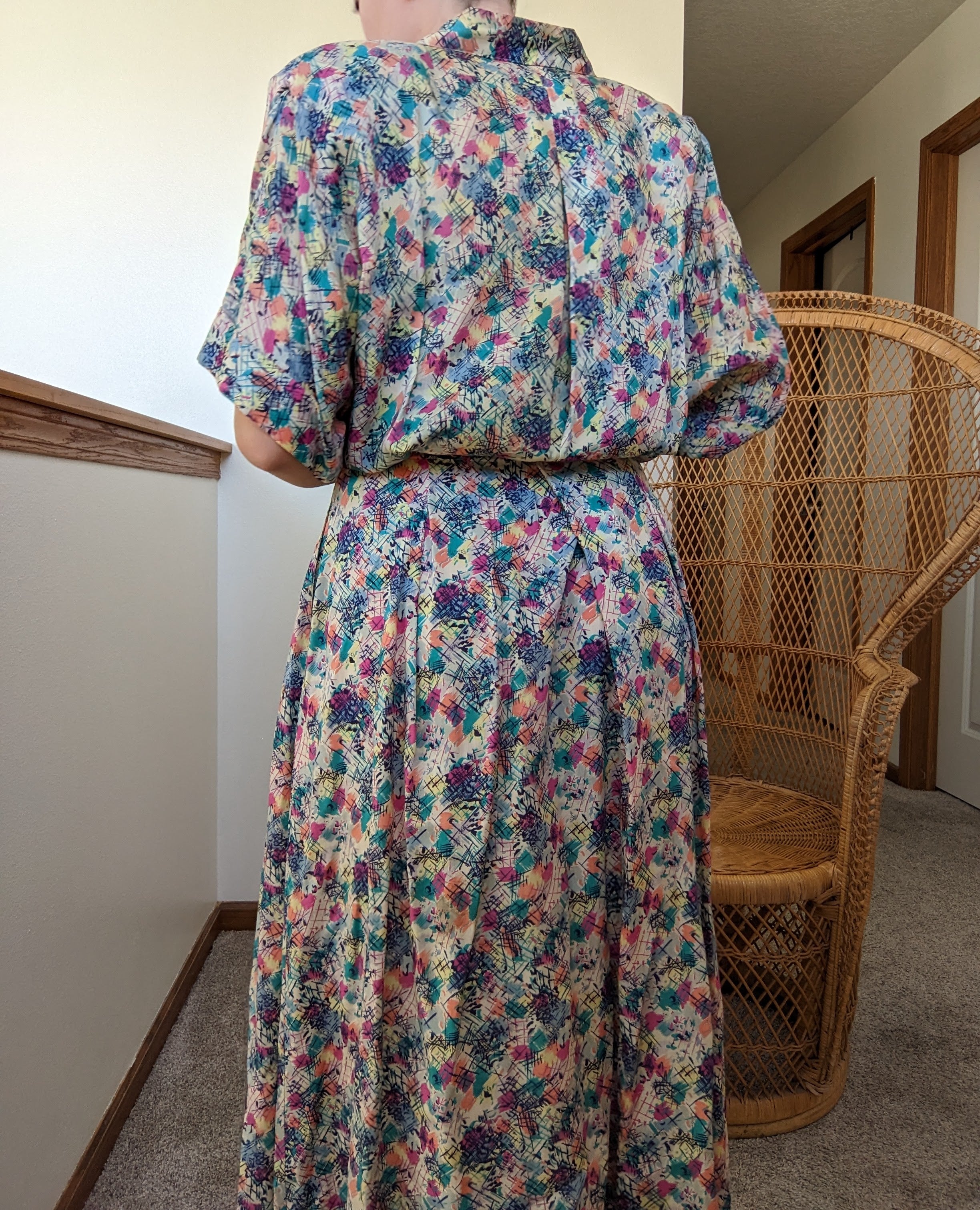 80s hotsell shirt dress